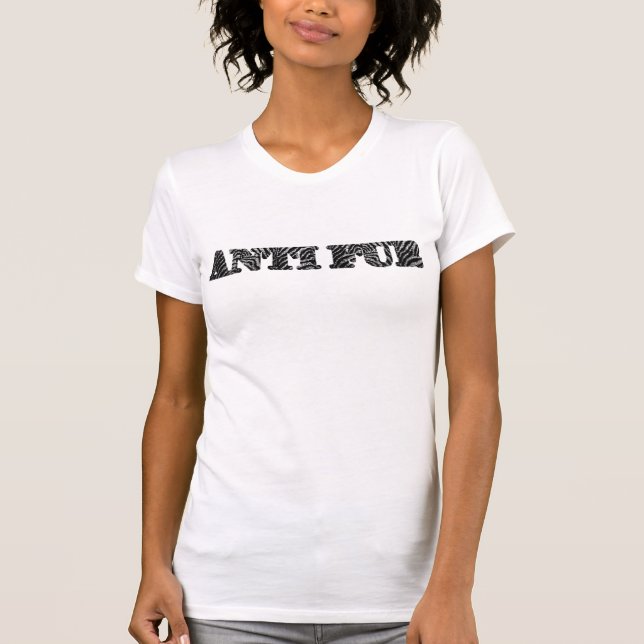 Anti päls/djurt skydd tee shirt (Framsida)