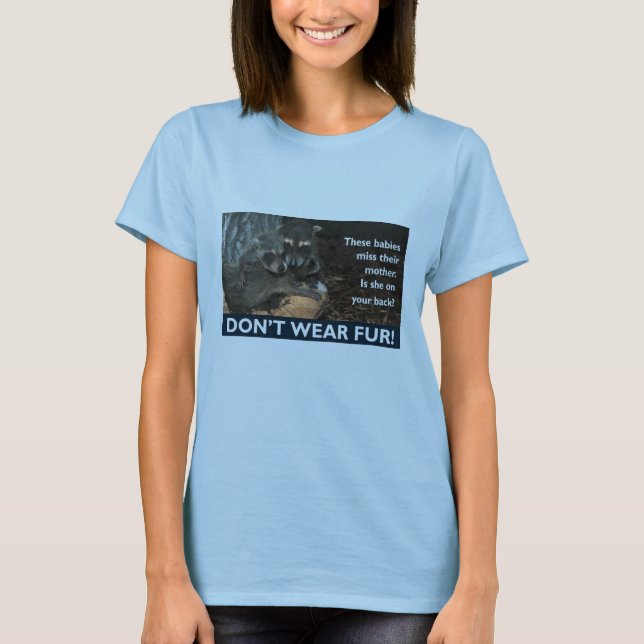 Anti - päls tee shirt (Framsida)