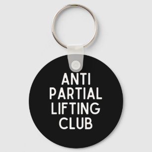 Anti partiell lyftklubb Gym Fitness Styrkelyft Nyckelring
