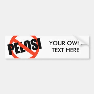 Anti-Pelosi/Anti-Nancy Pelosi Bildekal