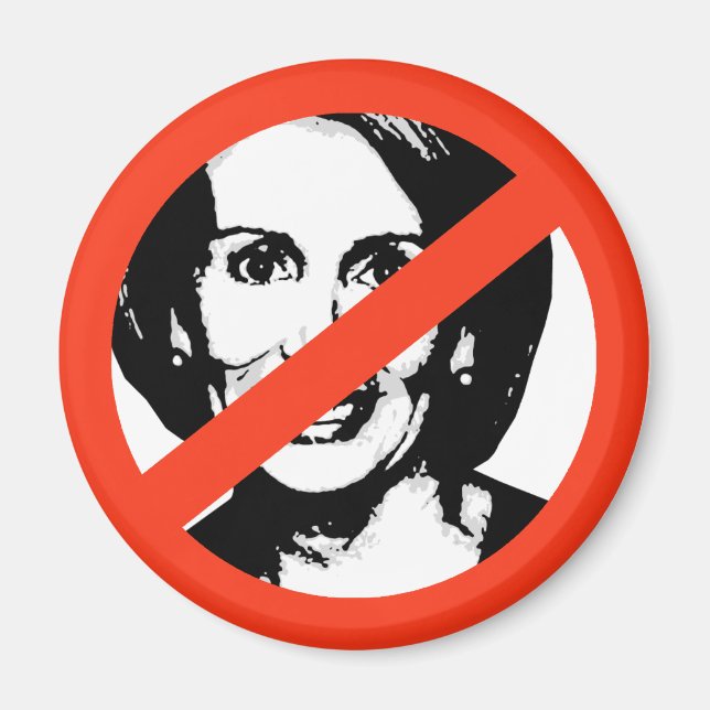 ANTI-PELOSI: ANTI-Nancy Pelosi Magnet (Framsidan)