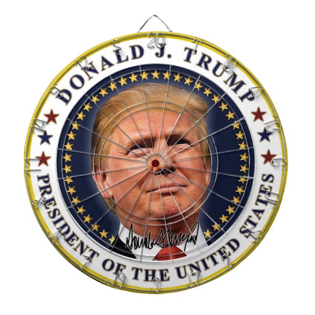 Anti President Donald Trump Darttavla (Framsidan)