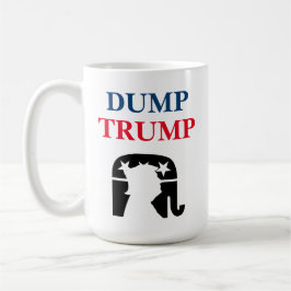 Anti President Donald Trump Politik Kaffemugg
