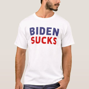 Anti President Joe Biden Idiot Funny Politisk T Shirt