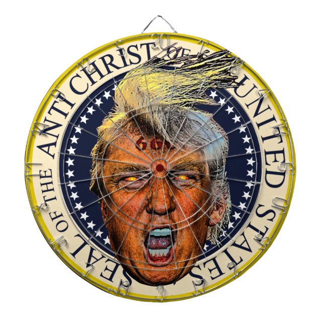 Anti-President Trump Seal of the Anti-Kristus Piltavla (Framsidan)