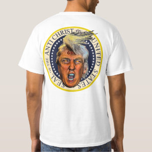 Anti President Trump sigill för Antikrist Tröja