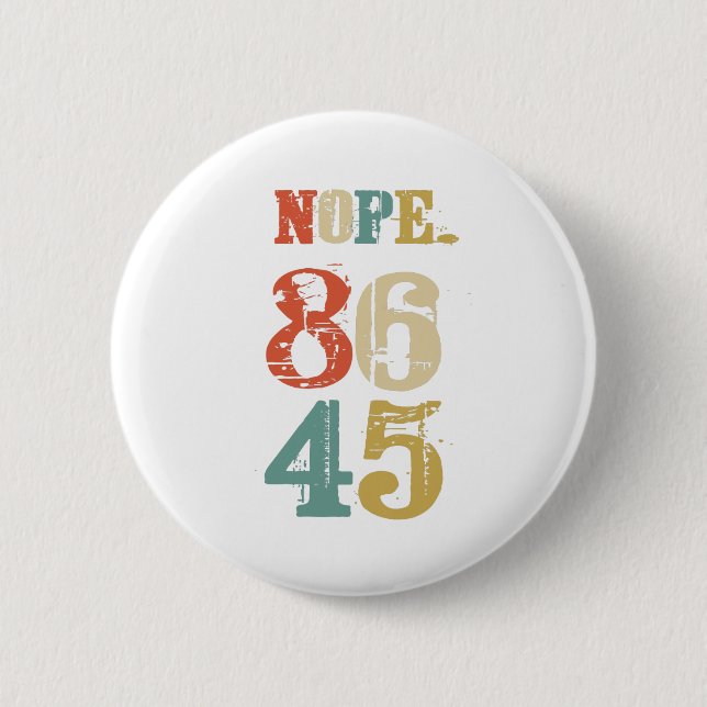 Anti presidentdemokrat för trumf 86 45 knapp (Framsida)