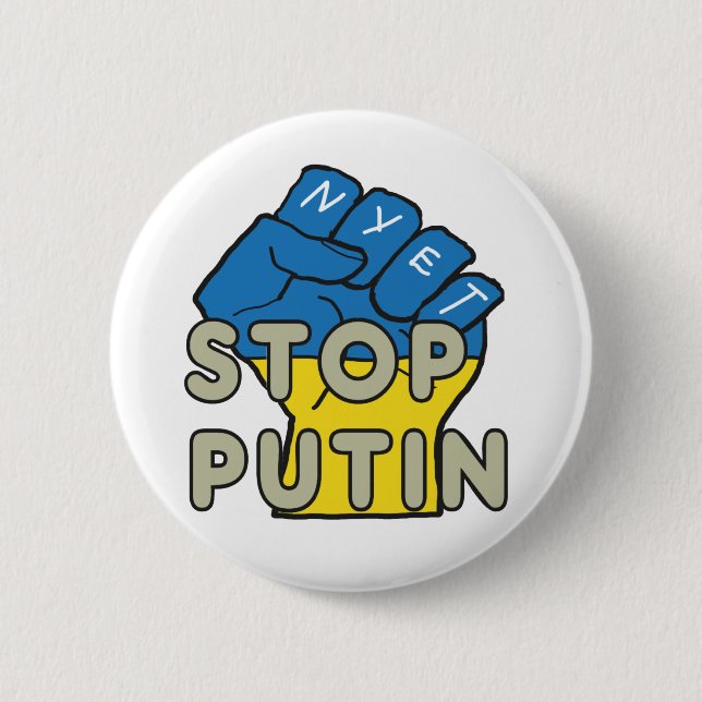 Anti Putin Knapp (Framsida)