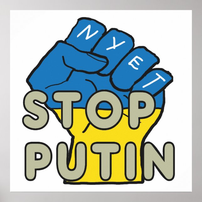 Anti Putin Poster (Framsidan)