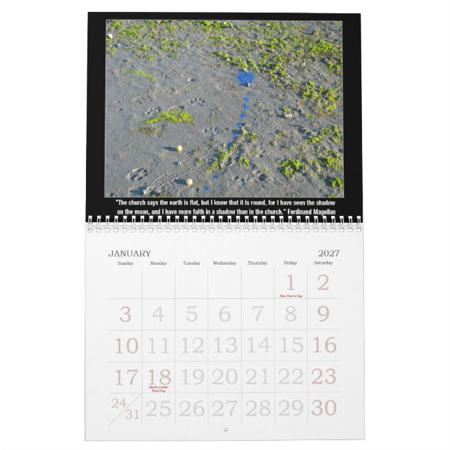 Anti-Religion ord av vishet Kalender (Jan 2027)