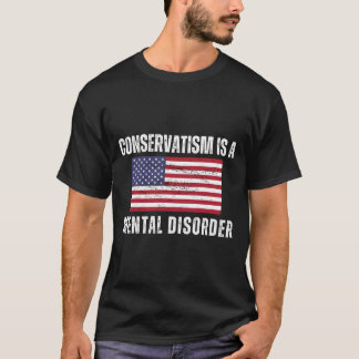 Anti-Republican Pro Democrat American Flag America T Shirt