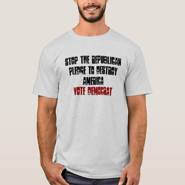 ANTI-REPUBLICAN T SHIRT (Framsida)