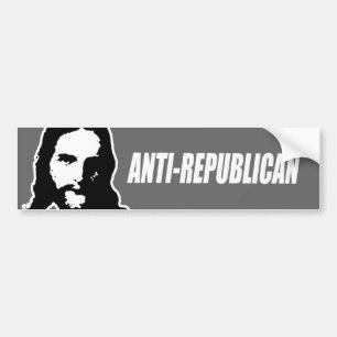 ANTI--REPUBLICANsaker Bildekal