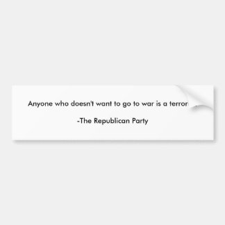 Anti-Republikan bildekal