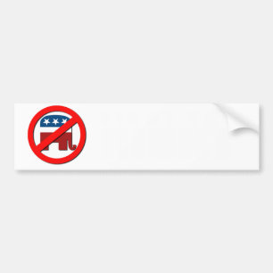 Anti-Republikan slagsmål höger Bildekal