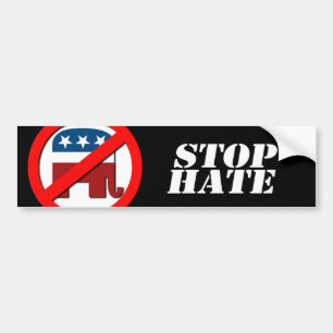 Anti-Republikanen - stoppa hat Bildekal