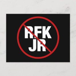 Anti RFK Jr. Vote against Robert F. Kennedy Yard Vykort