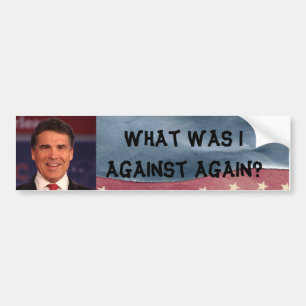 Anti Rick Perry bildekal