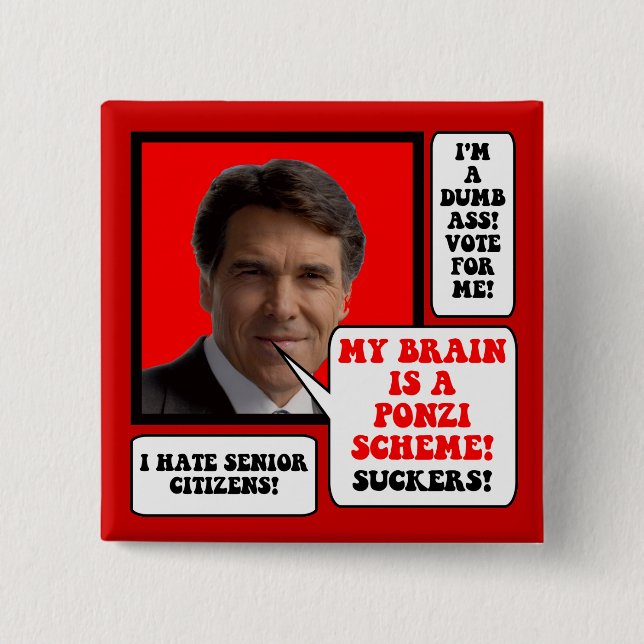 anti Rick Perry Knapp (Framsida)