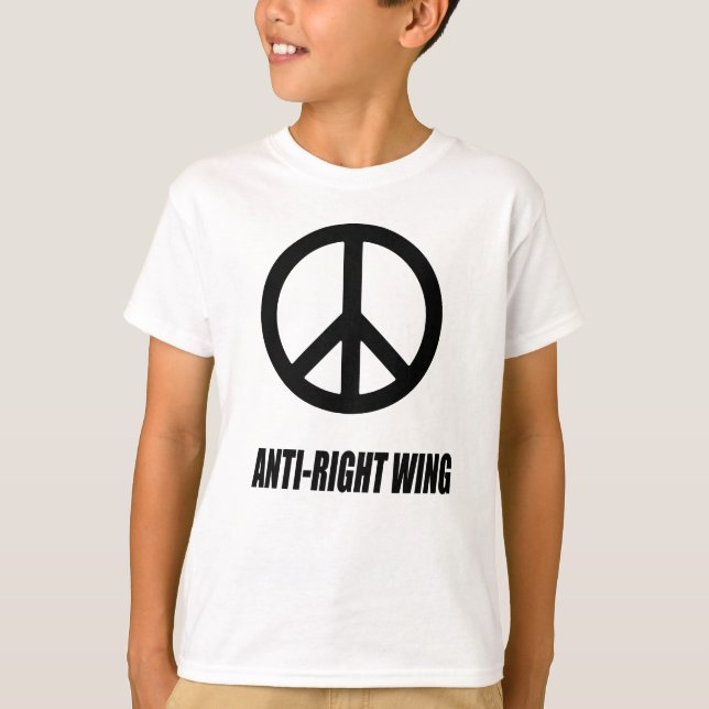 ANTI-RIGHT WING T-SHIRT (Framsida)