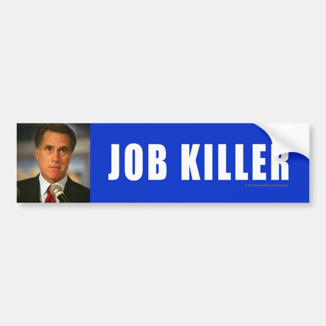 Anti-Romney dekal Killer (Framsidan)