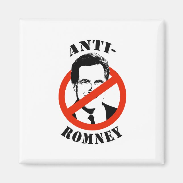 ANTI-ROMNEY - MAGNET (Framsidan)