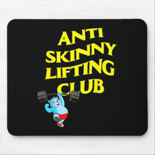 Anti-Skinny Lyft Klubb Viktlyftning Bodybuilding Musmatta