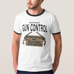 Anti skjorta för vapenkontroll 2 tee