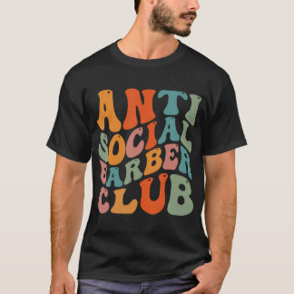 Anti Social Barber Klubb T Shirt