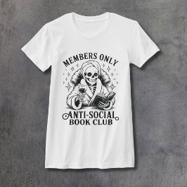 Anti-Social Book Club Women's Fitted T Shirt