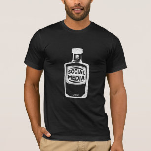 Anti-Social Media Poison Side Effects Internet T Shirt