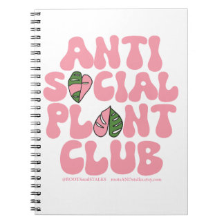 Anti Social Plant Klubb - Sweatshirt House Plants Anteckningsbok