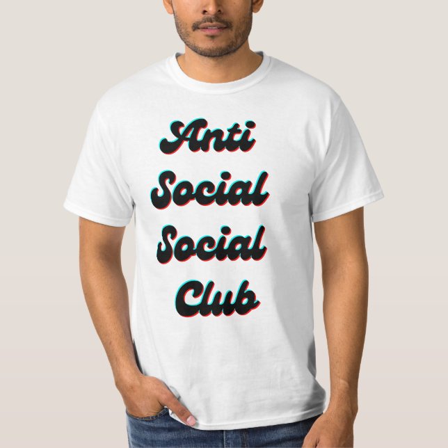 Anti Social Social Club T Shirt (Framsida)