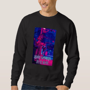 Anti Social Streetwear Grunge Clothes Aesthetic V Lång Ärmad Tröja