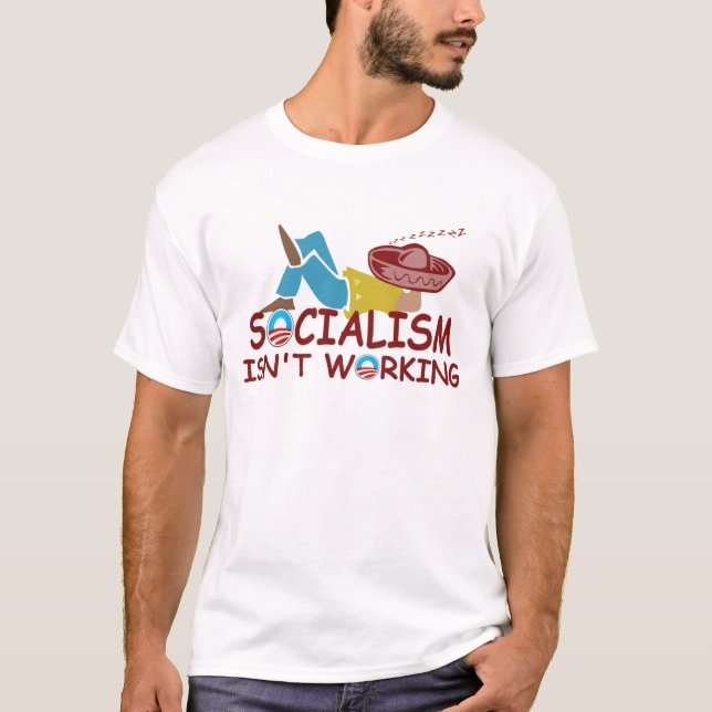 Anti socialism tee shirt (Framsida)