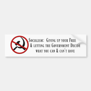 Anti-Socialist bildekal