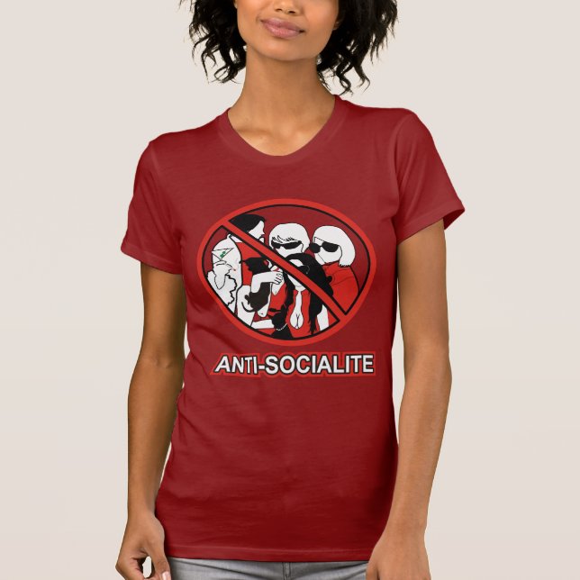 ANTI SOCIALITE TRÖJA (Framsida)