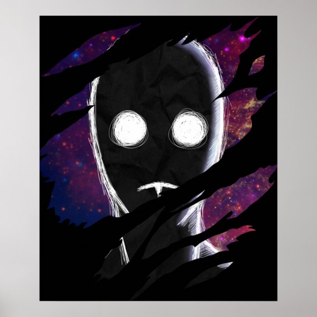 Anti Spiral Inspired Anime Shirt Poster (Framsidan)