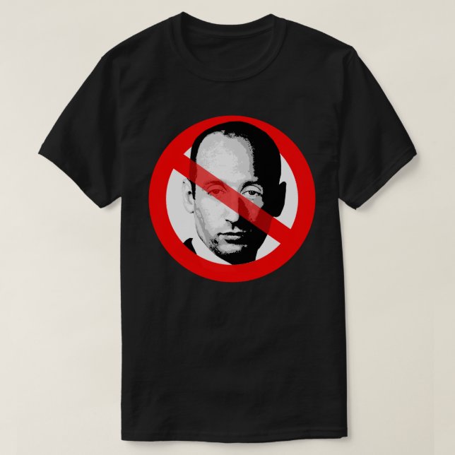 Anti Stephen Miller passerade ut Ansikte T Shirt (Design framsida)