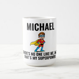 ANTI-STRESS KIDS HERO SUPERHERO POWER KAFFEMUGG