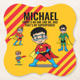 ANTI-STRESS KIDS HERO SUPERHERO POWER TEAM UNDERLÄGG PAPPER