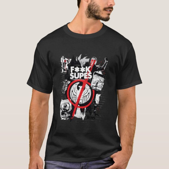 Anti-Supes Graffiti T Shirt (Framsida)