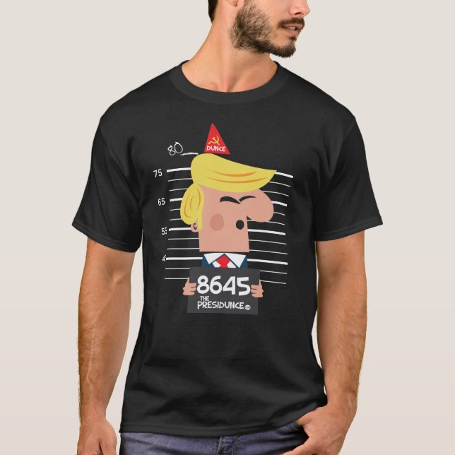 anti T-tröja för trumf 8645 T Shirt (Framsida)