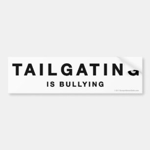Anti-Tailgating klistermärke