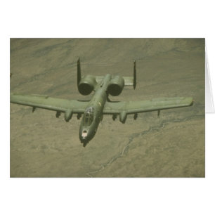 Anti-tank för A-10 Warthog flygplan, skjuten Hälsningskort