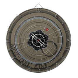 Anti-Tank min i olivrödrutan Darttavla