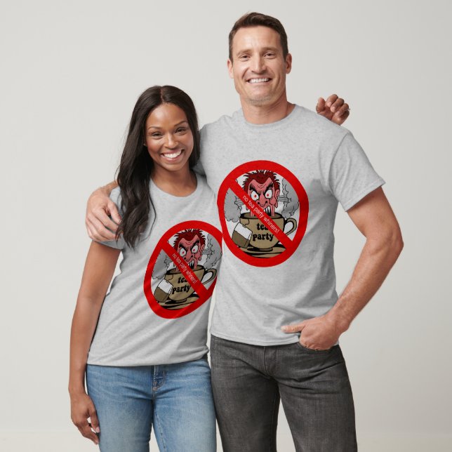 Anti tea party t shirt (Unisex)