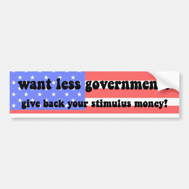 Anti teaparty bildekal (Framsidan)