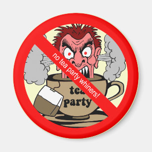 Anti teaparty magnet