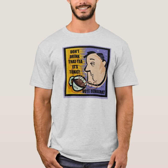 ANTI--TEAPARTYT-TRÖJA T-SHIRT (Framsida)